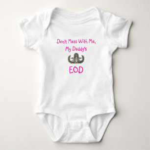 Body Para Bebé EOD%20Basic, no ensucian conmigo, mi papá, EOD
