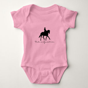 Body Para Bebé Equestrian futuro