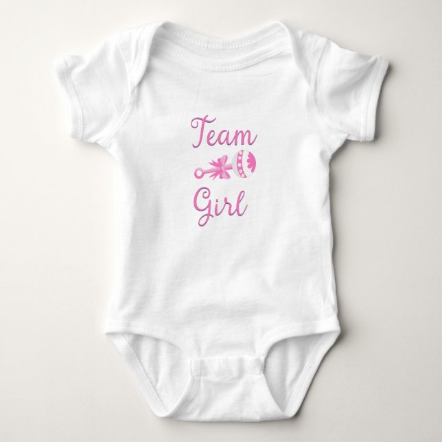 Body Para Bebé Equipo Chica Baby Gear (Anverso)