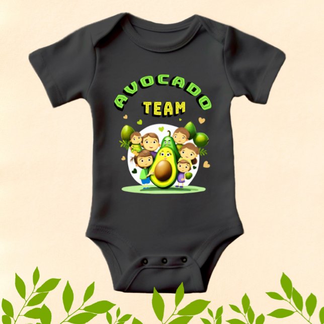 Body Para Bebé Equipo de aguacate (Subido por el creador)