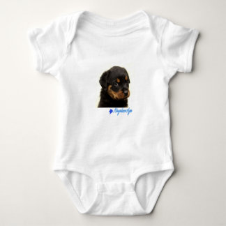 Body Para Bebé Equipo de bebé Rottweiler Puppy T-Shirt Rottweiler