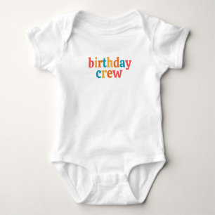 Body Para Bebé equipo de cumpleaños