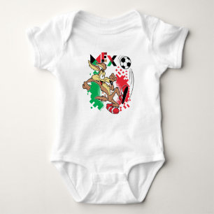 Body Para Bebé Equipo de fútbol de México Gráfico de WILE E. COYO
