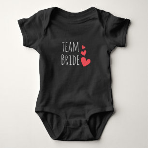 Body Para Bebé Equipo de la Novia