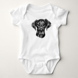 Body Para Bebé Equipo del bebé de great dane