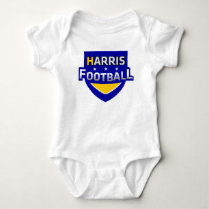Body Para Bebé Equipo del bebé del fútbol de Harris