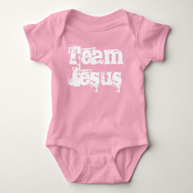 Body Para Bebé Equipo Jesús Onsie (Anverso)