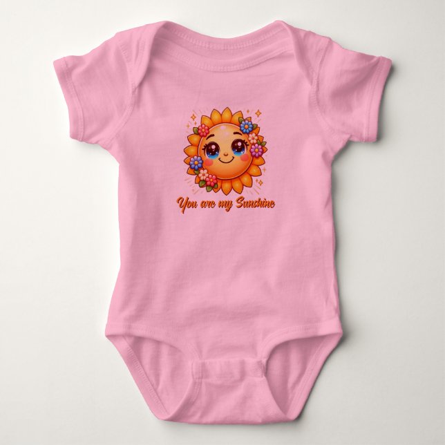 Body Para Bebé Eres mi bebé Bodysuit de sol (Anverso)