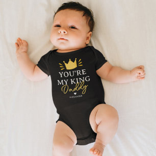 Body Para Bebé Eres Mi Rey Papá Día del Padre