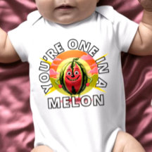 Eres un diseño divertidísimo de melón de melón mel