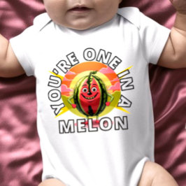 Body Para Bebé Eres un diseño divertidísimo de melón de melón mel