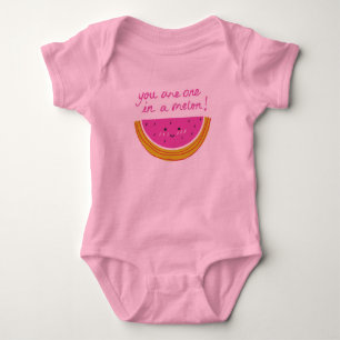 Body Para Bebé "Eres uno en un melón" Baby Bodysuit