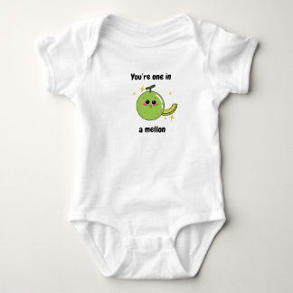 Body Para Bebé Eres uno en una camiseta de Mellon Funny Fruit Lov