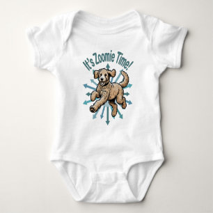 Body Para Bebé Es el Doodle dorado de Zoomie Time