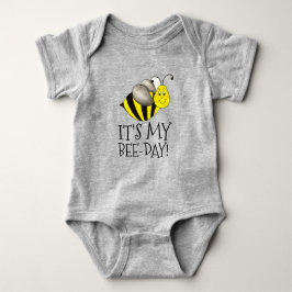 Body Para Bebé Es mi cumpleaños Bumblebee Bumble Bee Bday