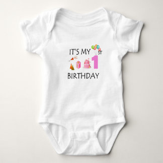 Body Para Bebé Es mi primer cumpleaños