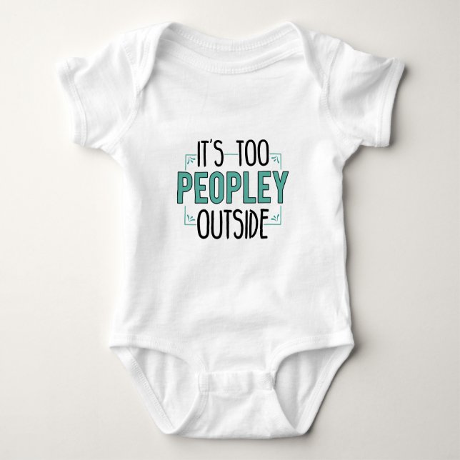 Body Para Bebé Es muy popular fuera de Introvert (Anverso)