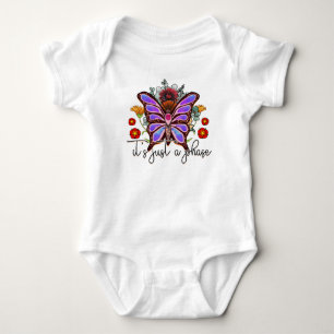Body Para Bebé Es Solo Una Fase Mariposa Lindo Chiste Gracioso