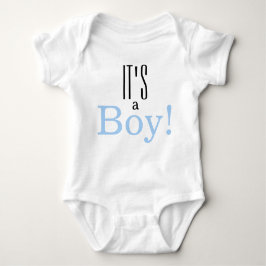 Body Para Bebé ¡Es un niño! Baby Onsie