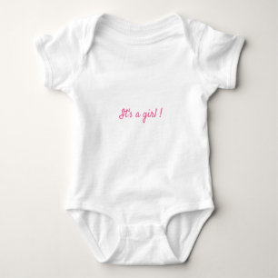 Body Para Bebé Es una camiseta de bebé Minimalista para niña