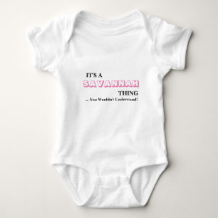 Body Para Bebé ¡Es una cosa SAVANNAH!