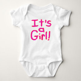 Body Para Bebé ¡Es una niña!