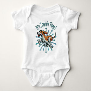 Body Para Bebé Es Zoomie Time American Fox Hound
