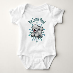 Body Para Bebé Es Zoomie Time Bichon Frise