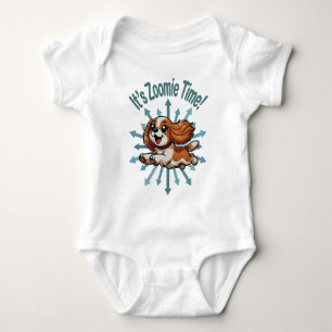 Body Para Bebé Es Zoomie Time Cavalier Spaniel