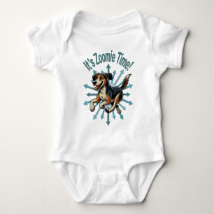 Body Para Bebé Es Zoomie Time Medium Mutt