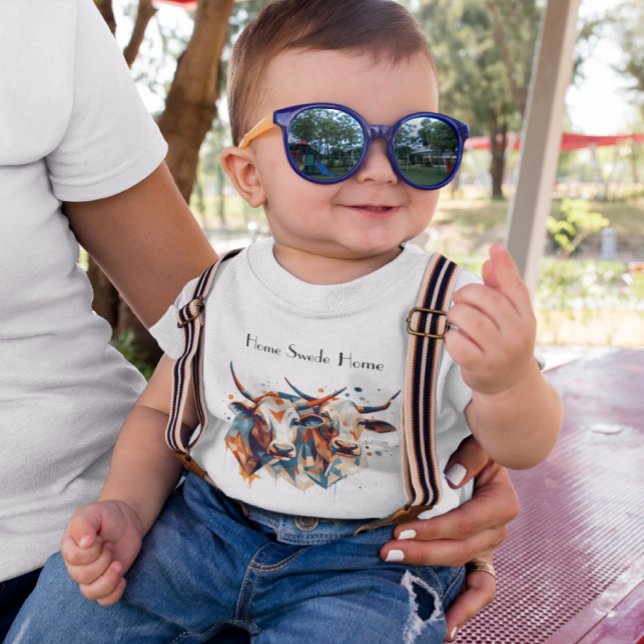 Body Para Bebé Escandi Farmhouse Cattle, personalizado (Subido por el creador)