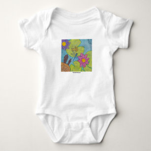 Body Para Bebé Escena del estanque (blanco) - Bodysuit de bebé