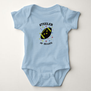 Body Para Bebé Escondido de amor por el fútbol