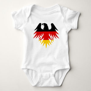 Body Para Bebé Escudo Águila Alemana