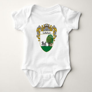 Body Para Bebé Escudo de armas de Callahan (cubierto)