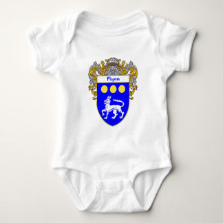 Body Para Bebé Escudo de armas de Flynn (cubierto)
