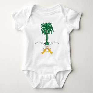 Body Para Bebé Escudo de armas de la Arabia Saudita