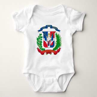 Body Para Bebé Escudo de armas de la República Dominicana