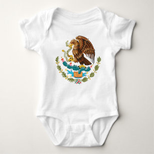 Body Para Bebé Escudo de armas de México - Bandera de México