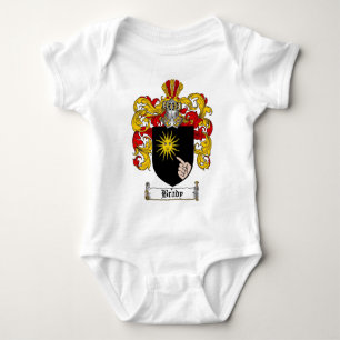 BODY PARA BEBÉ ESCUDO DE LA FAMILIA DE BRADY - ESCUDO DE ARMAS DE