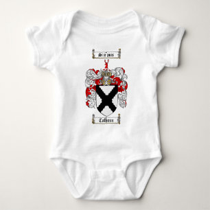 BODY PARA BEBÉ ESCUDO DE LA FAMILIA DE CALHOUN - ESCUDO DE ARMAS