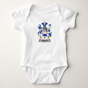 Body Para Bebé Escudo de la familia de Crowley