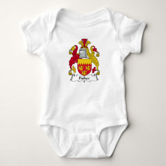 Body Para Bebé Escudo de la familia de Fisher