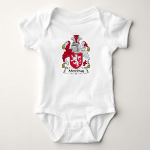 Body Para Bebé Escudo de la familia de Mowbray