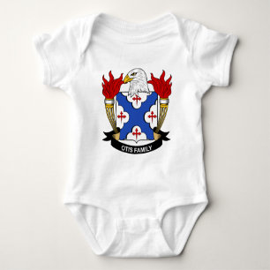 Body Para Bebé Escudo de la familia de Otis