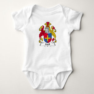 Body Para Bebé Escudo de la familia de Snell