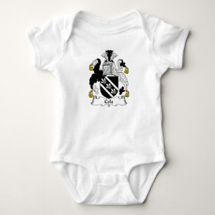 Body Para Bebé Escudo de la familia del col