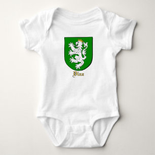 Body Para Bebé Escudo de la familia Diaz