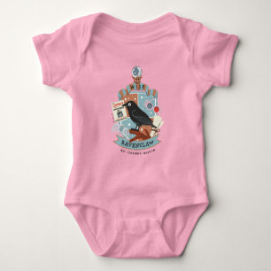 Body Para Bebé Escudo de Ravenclaw estilo Cartoon