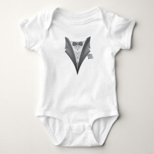 Body Para Bebé Esmoquin de Novedad Impreso